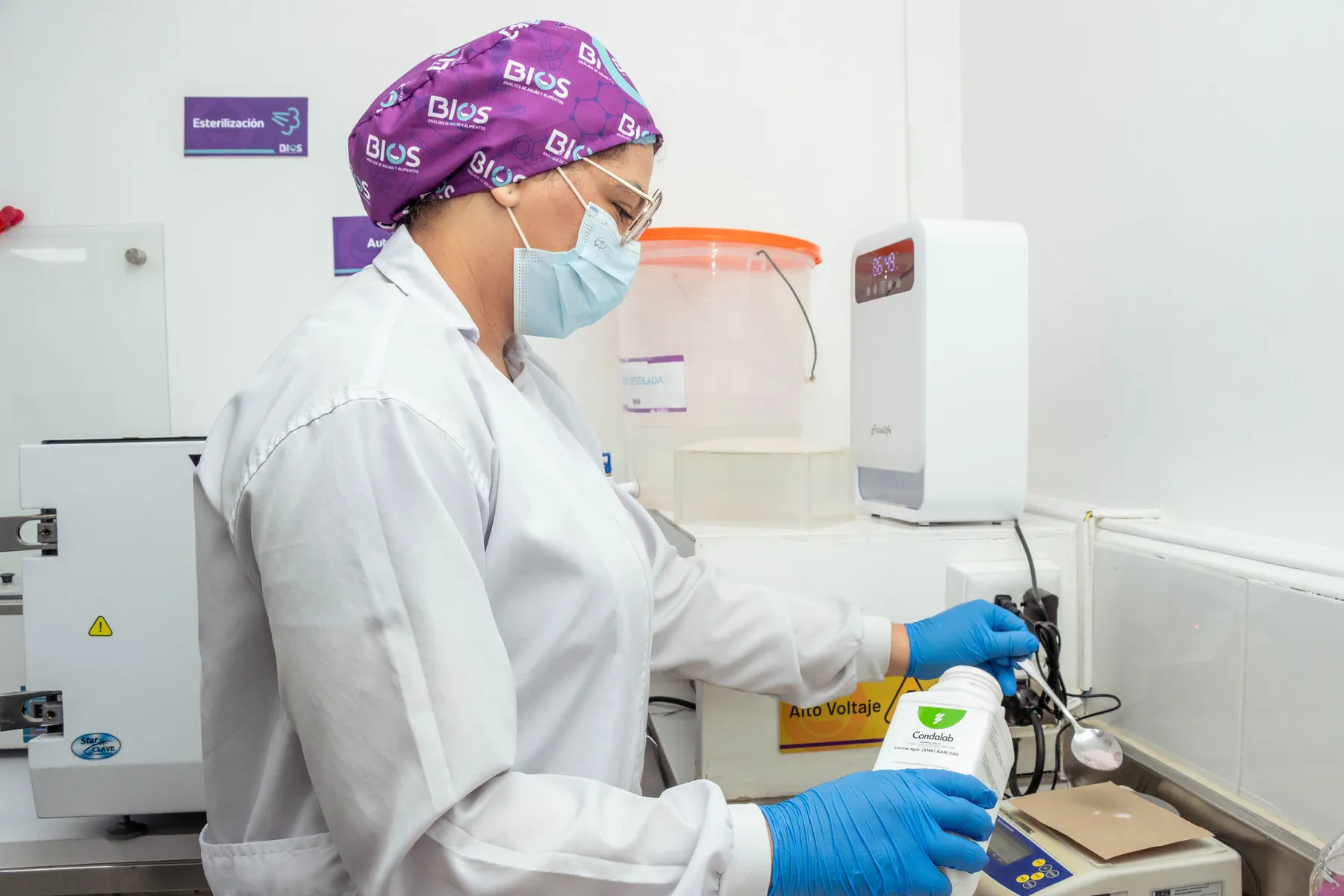Equipo de laboratorio BIOS