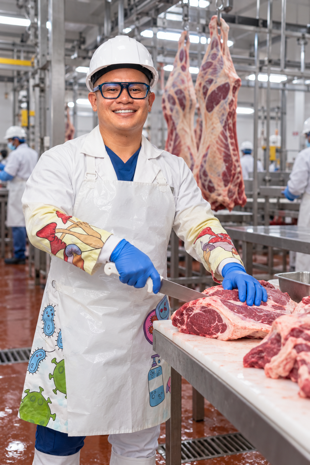 Análisis de alimentos en laboratorio de control de calidad