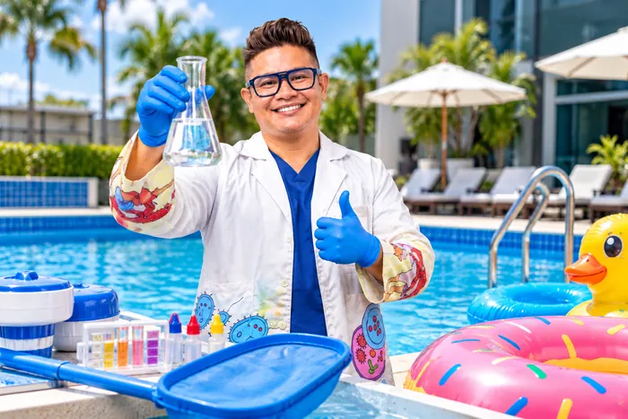 Agua y piscina